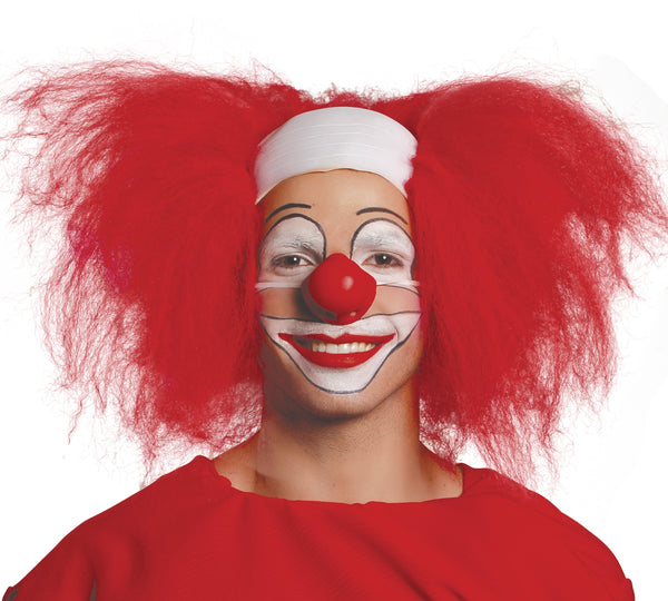 Clown Bald Pate With Hair